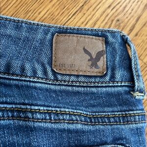 American Eagle Outfitters Blue Flare Jeans